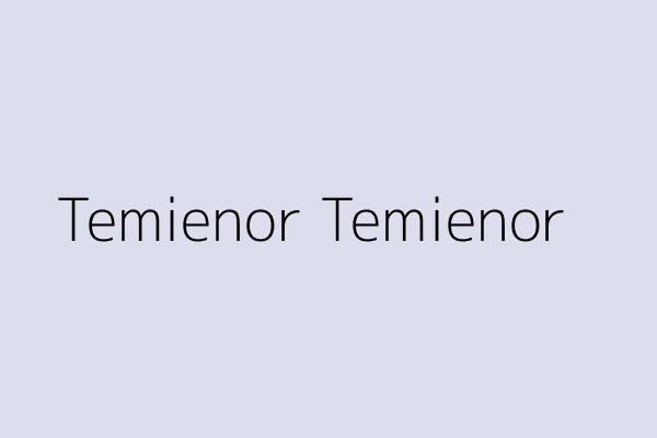 Temienor Temienor